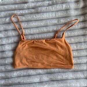 Anthropologie orange bralette